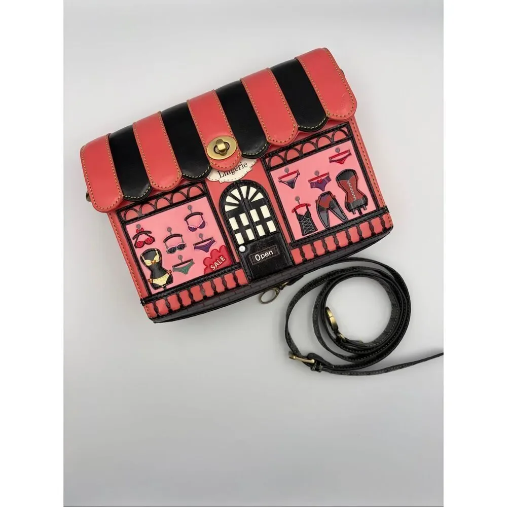 Vendula London Lingerie Boutique Box Crossbody Bag Rare Limited Edition SOHO